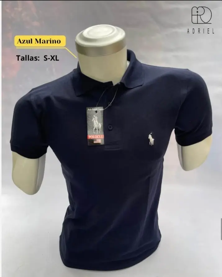 Polera con cuello polo